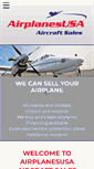 Mobile Screenshot of airplanes-usa.com